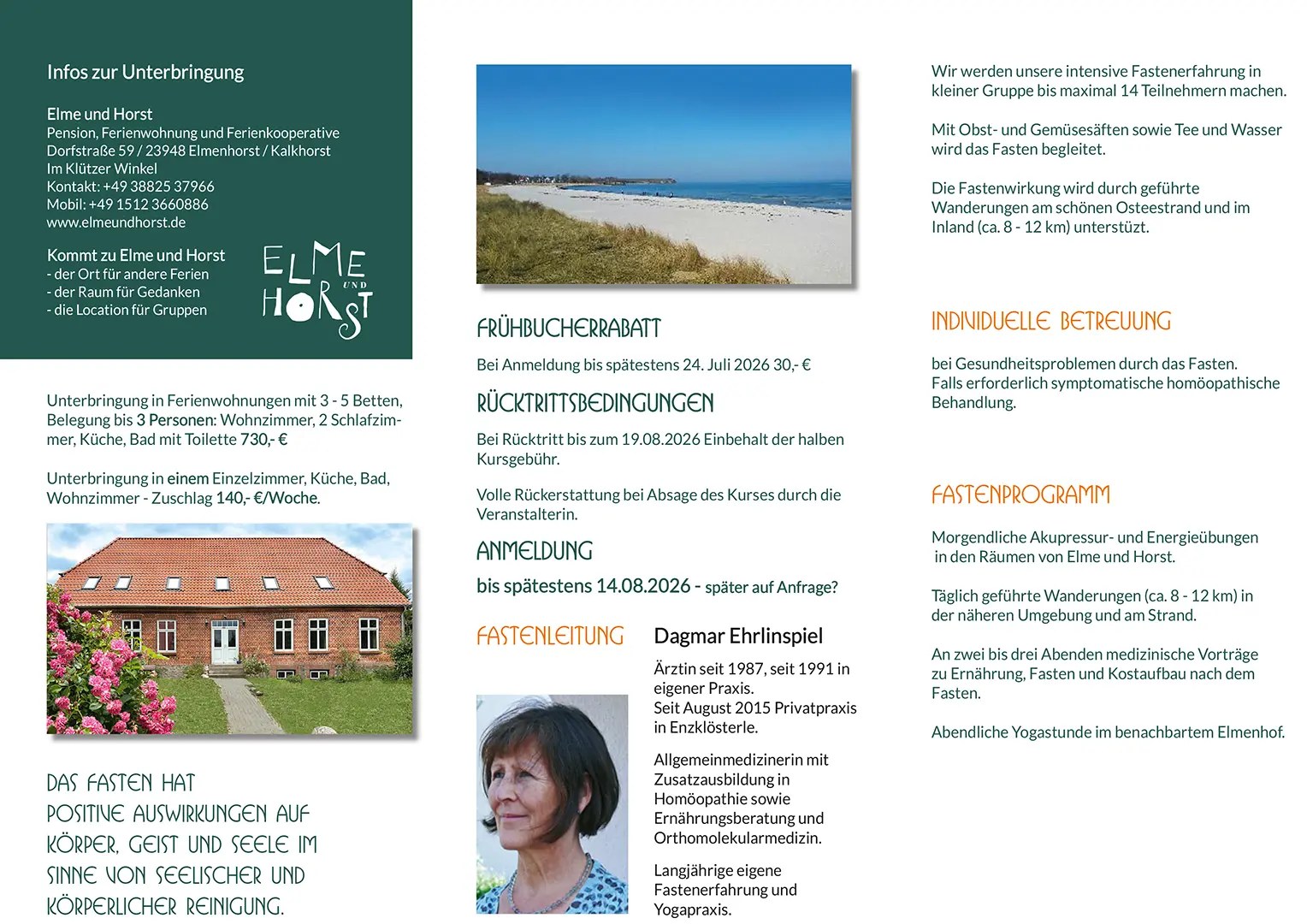 Heilfasten Ostsee 2026